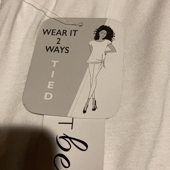 JUST B WEAR LADIES WHITE BLOUSE - Picture 7 of 7